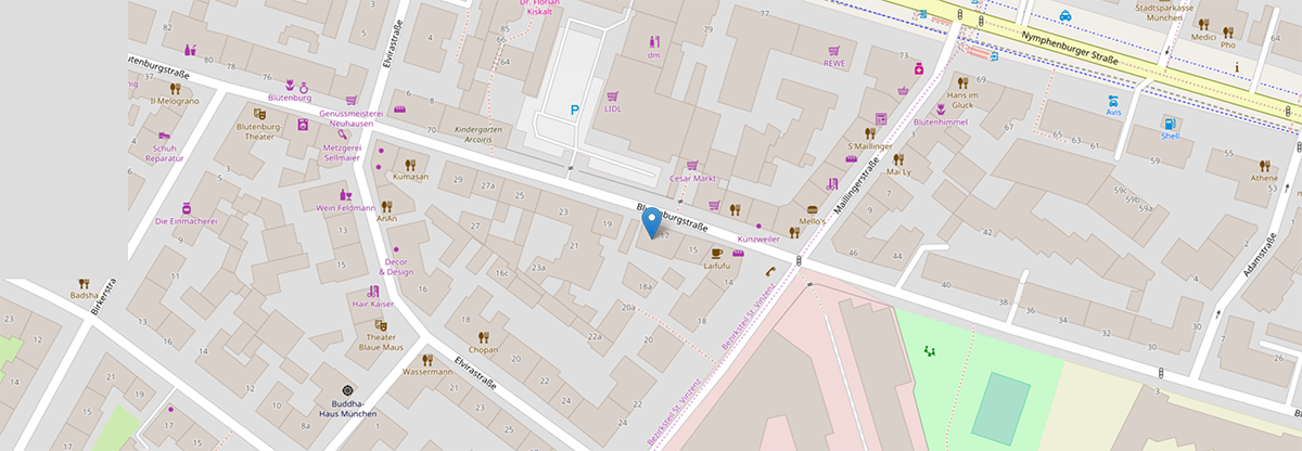 Blutenburg Map